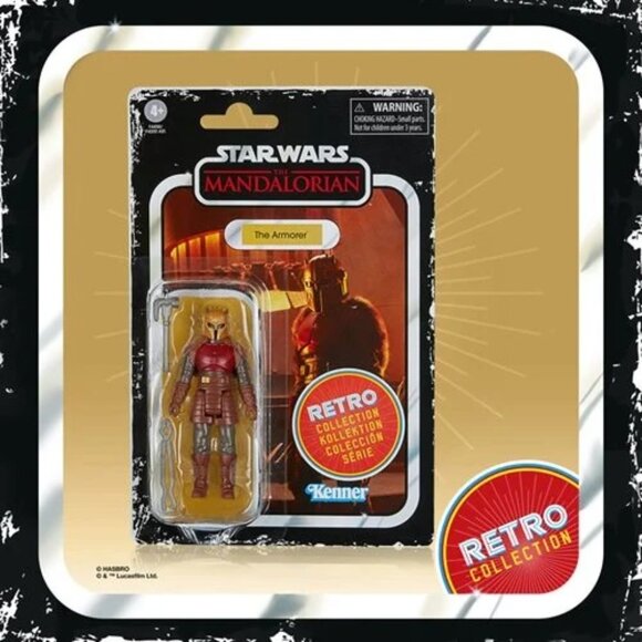 Star Wars The Retro Collection The Armorer 3 3/4-Inch Figure - Picture 5 of 5